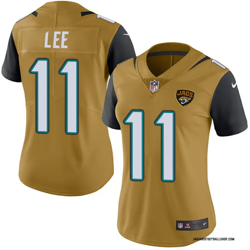 Jacksonville Jaguars Gold Rush Jersey 2024 qqml